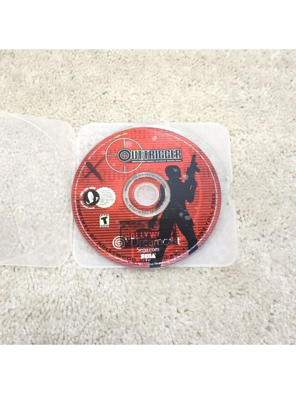 Sega Dreamcast Outtrigger AM2 Sega Arcade Arena FPS 51094 Standard Tested Works